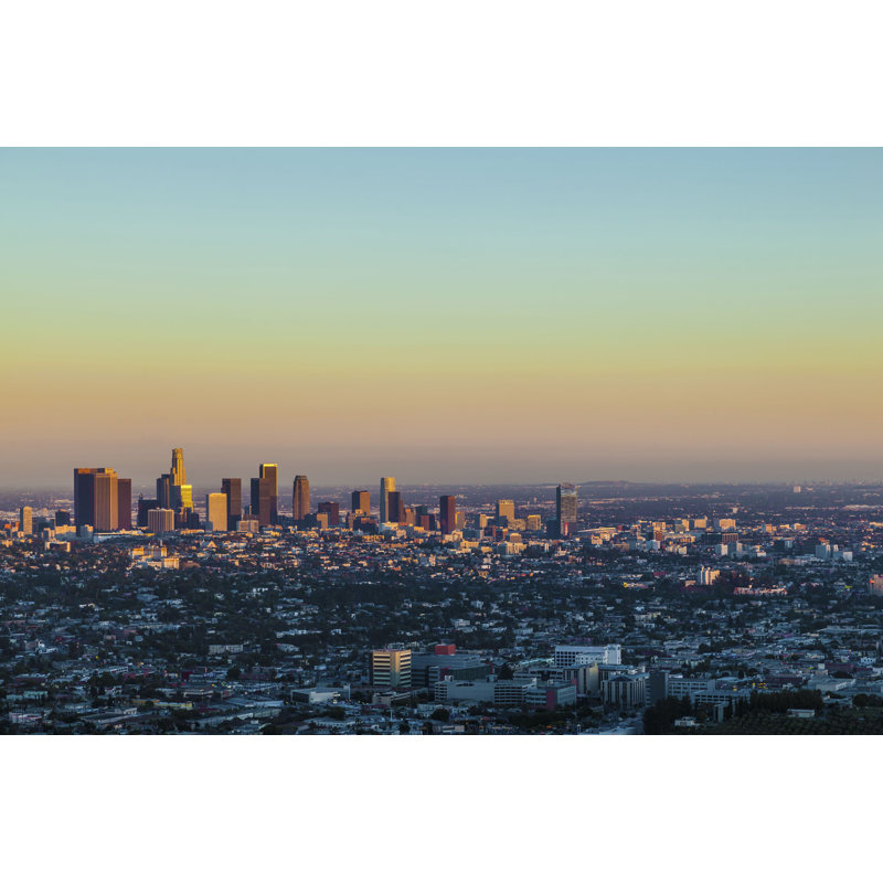 " Downtown Los Angeles ", 8" H x 12" W