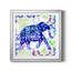 Painted Elephant I - Peinture encadrée-53449517-53449518