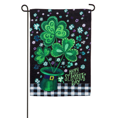 Polyester 2 faces 18 x 13 po Drapeau de jardin