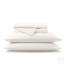 Ensemble de draps en coton 4 pièces, blanc éclatant, densité de tissage 500, satin de coton doux et respirant pour un confort ultime-130776429-130776433