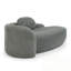 Chaise longue avec accoudoirs latéraux et coussin-729261450