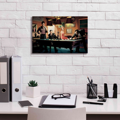 Chris Consani - Wrapped Canvas Print
