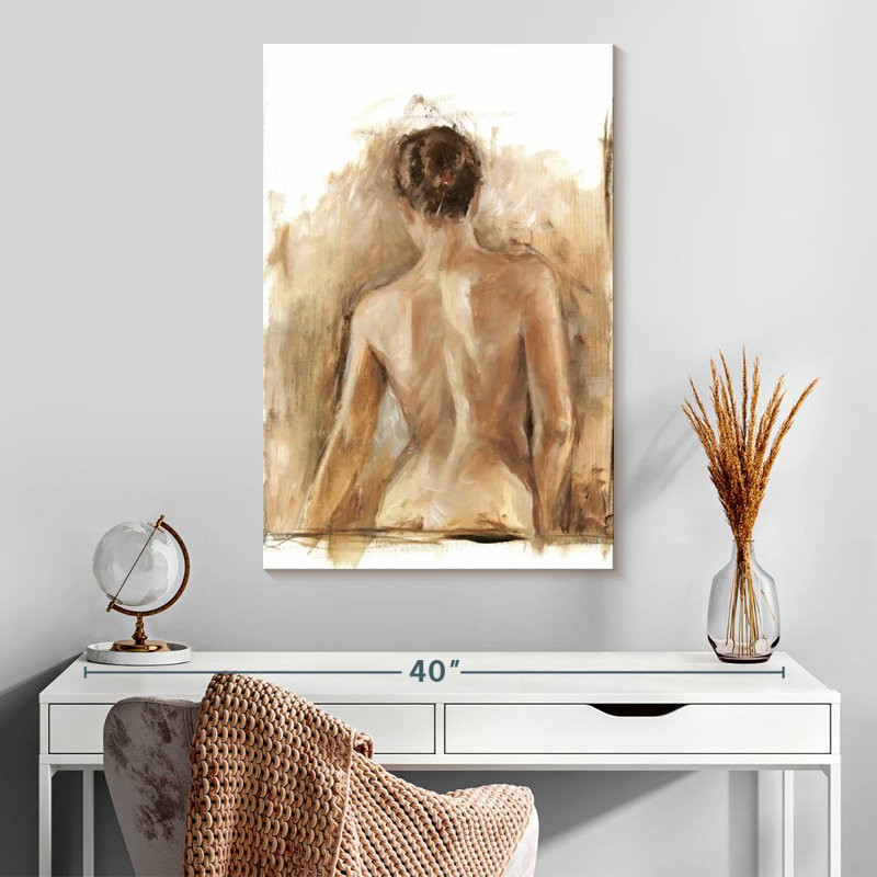 Leisha Figure Painting Study I, 30" H x 20" W
