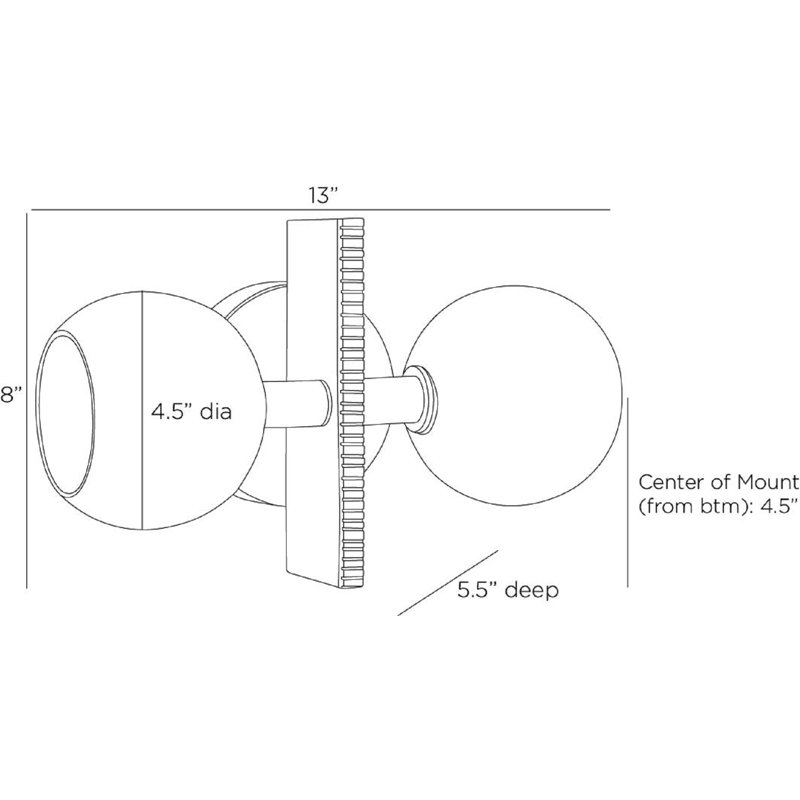 Chamberlin 2 - Light Armed Sconce