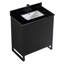 Ensemble de meuble-lavabo simple autoportant 30 po avec plateau en pierre Gesa-2111241723-2111241668