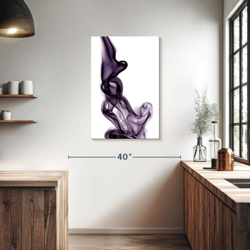 Avery Purple Smoke, 36" H x 24" W