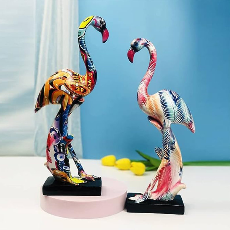 Sculpture Alyeska Flamingo