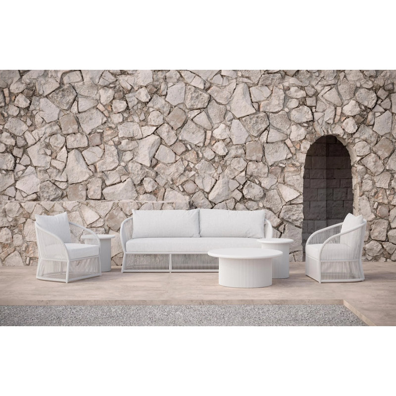 Cape Town Swivel Club Chair + Polar Cushion