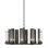 New Town 10 - Light Unique/Statement Wagon Wheel Chandelier