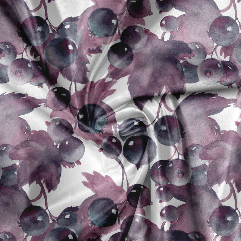 Philomena Polyester Semi Sheer Curtain Pair