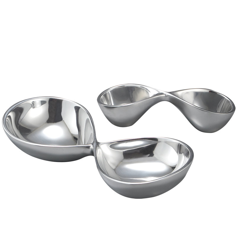 Nambe Infinity 2-Piece Server
