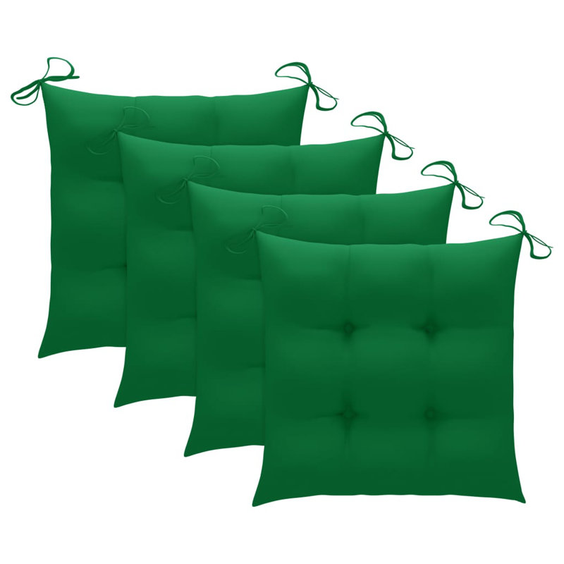 Chaise de patio avec coussin Bruk, Vert
