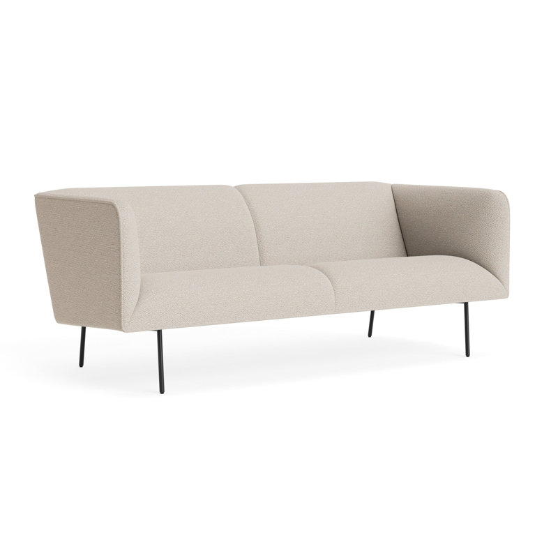 MTO - Dandy Sofa Black Legs, Sanford Linen