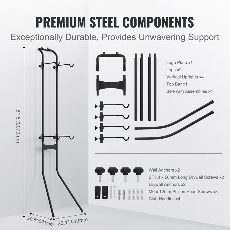 Freestanding Basic Rack VEVOR Steel Freestanding Rack | Wayfair.co.uk