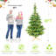 Arbre de Noël illuminé 7 pi
