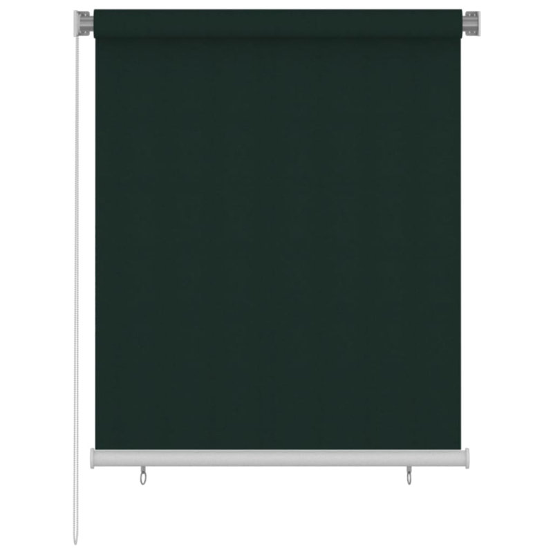 Semi Sheer Roller Shade, Dark Green, 140 cm L x 120 cm W