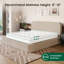 Lit plateforme tapissier grand beige avec support à lattes, aucun sommier nécessaire, lit à profil bas moderne et silencieux-132839787-132839785