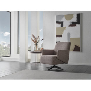 FAUTEUIL PIVOTANT PARMA NOIR