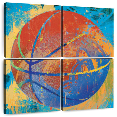 Peinture de basketball Sireci