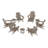 Altura Foldable Outdoor Adirondack Set-87463644