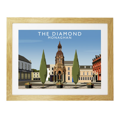 The Diamond Monaghan 1 Piece Wall Art