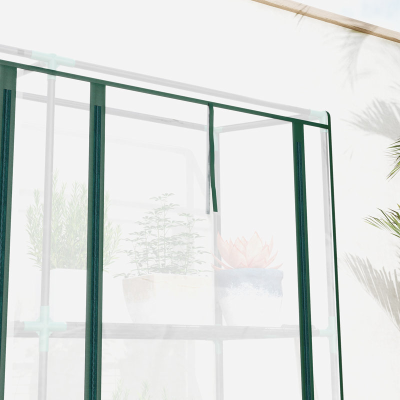 1.5 Ft W x 1.5 Ft D Mini Greenhouse