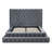 Elen Tufted Velvet Bed-1436422570-1436422571
