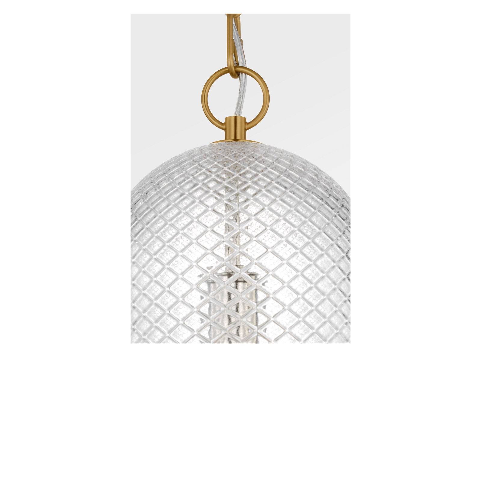 Curryville Pendant Light, Burnished Brass