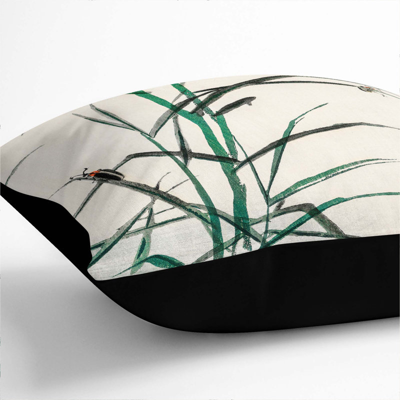 Square Throw Cushion, 55 x 55 cm, Black