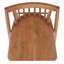 Chaise d'appoint à dossier avec lattes en bois massif Kloss-1470886217