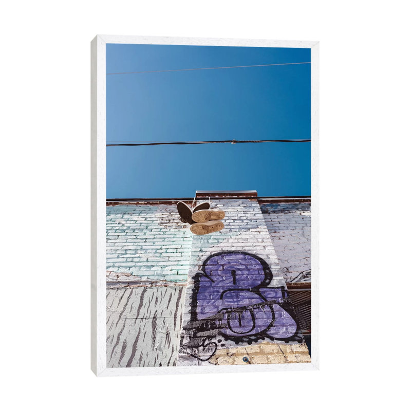 San Francisco X by Bethany Young - Print on Canvas, White Framed, 152.4cm H x 101.6cm W x 3.81cm D