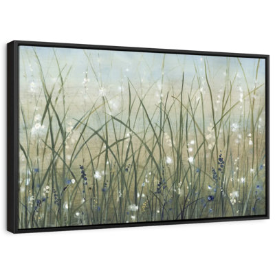 "Meadow Bliss II", impression sur toile florale et botanique