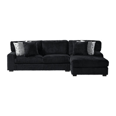 Picket House Furnishings Twilight 2PC Sectional Set In Grand Cord