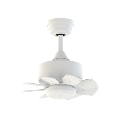Levon Custom Indoor/Outdoor Smart Ceiling Fan DC Motor- Matte White
