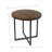 Brown Round End Table