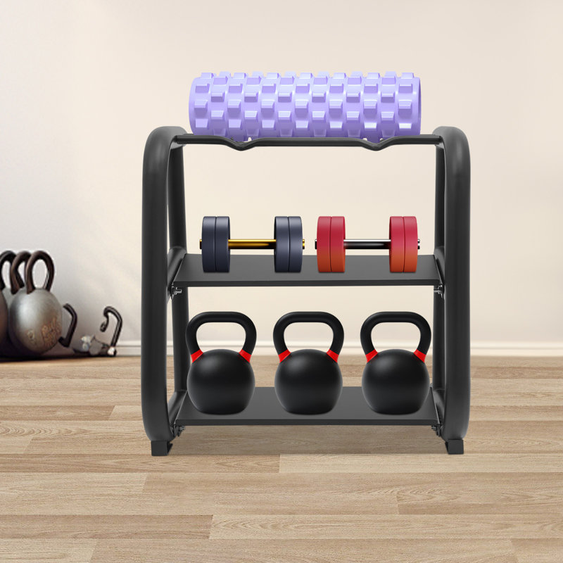 Support de rangement multifonctionnel Kettlebell, support pour haltères