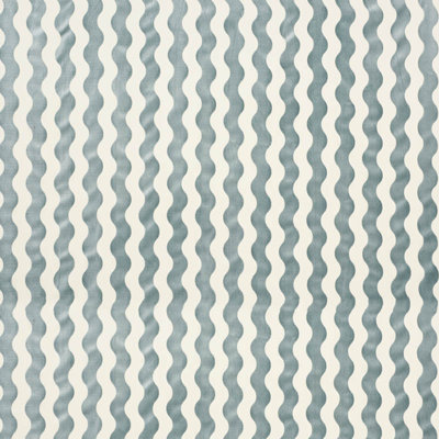 Schumacher x Miles Redd The Wave Velvet Fabric