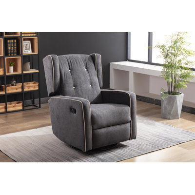 Lebanon Upholstered Swivel Recliner