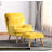 1pc Accent Click Clack Chair with Ottoman-1713152269-1713152271