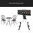 3PC CAST BISTRO SET