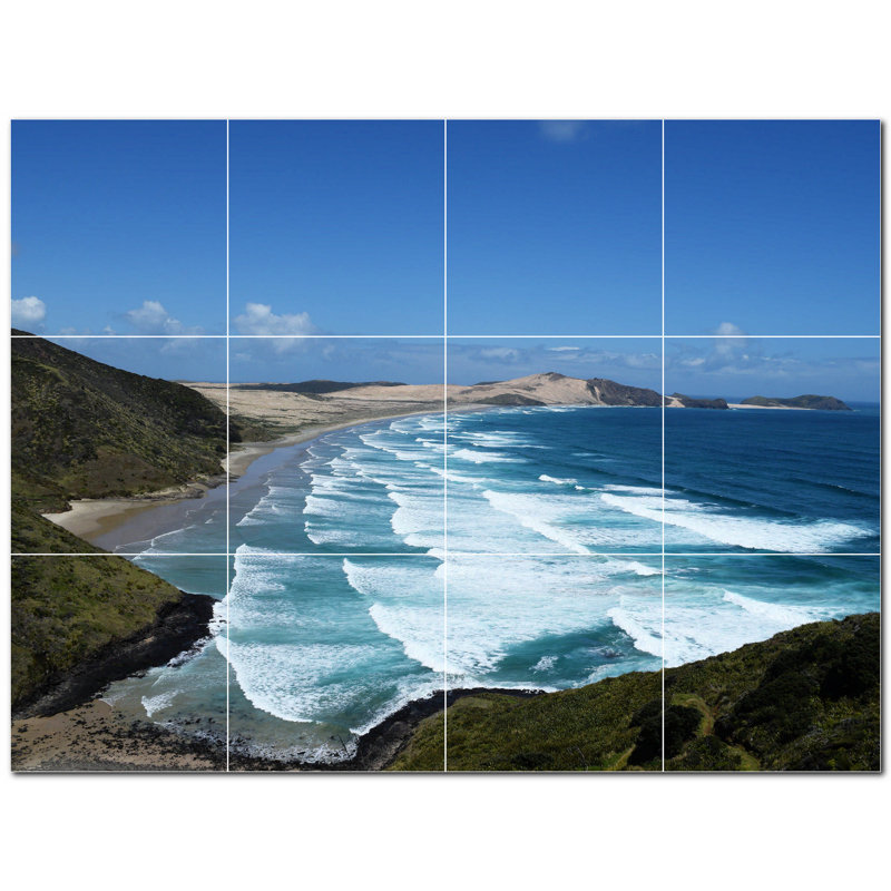 Vagues photo 12 x 12