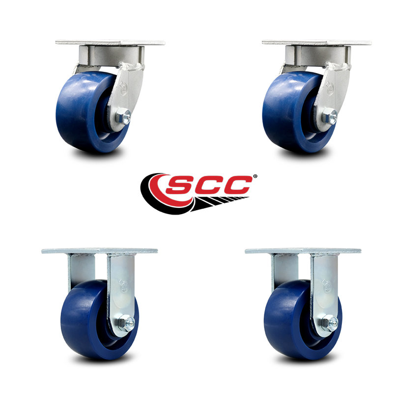 Kingpinless Solid Swivel Caster