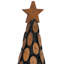 Christmas Tree with Stand Brown Solid teak wood-1830892821