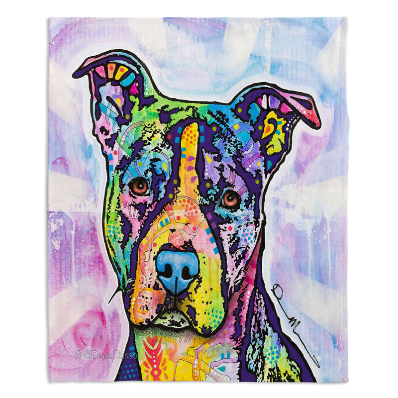 Hand Woven Throw Blanket, 51" x 60"