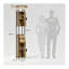 Engineered Wood, Metal Bathroom Storage