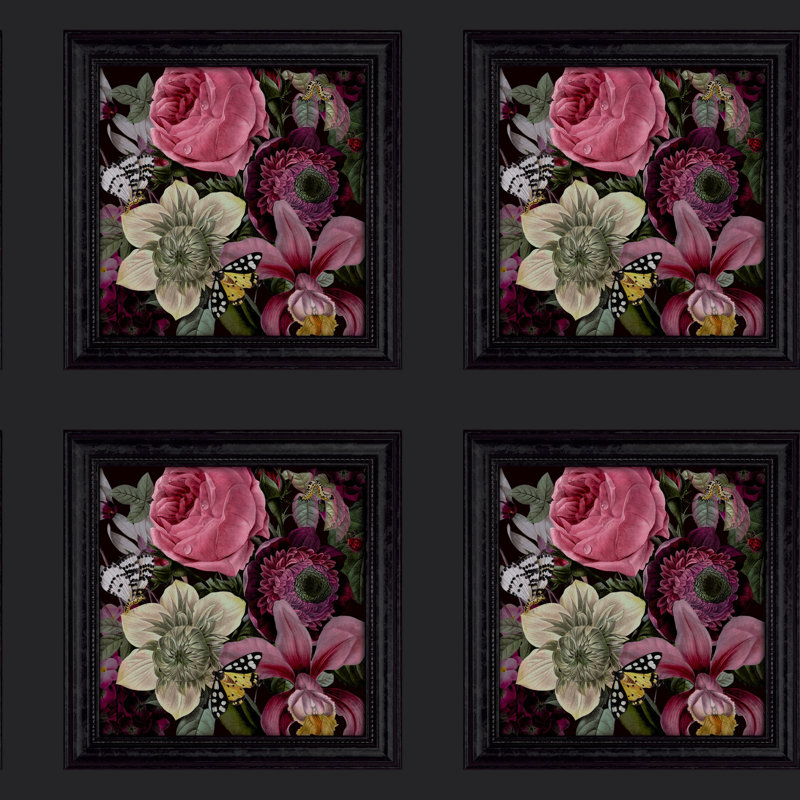 Panneau mural L 33 pi x l 21 po Stately Bouquet
