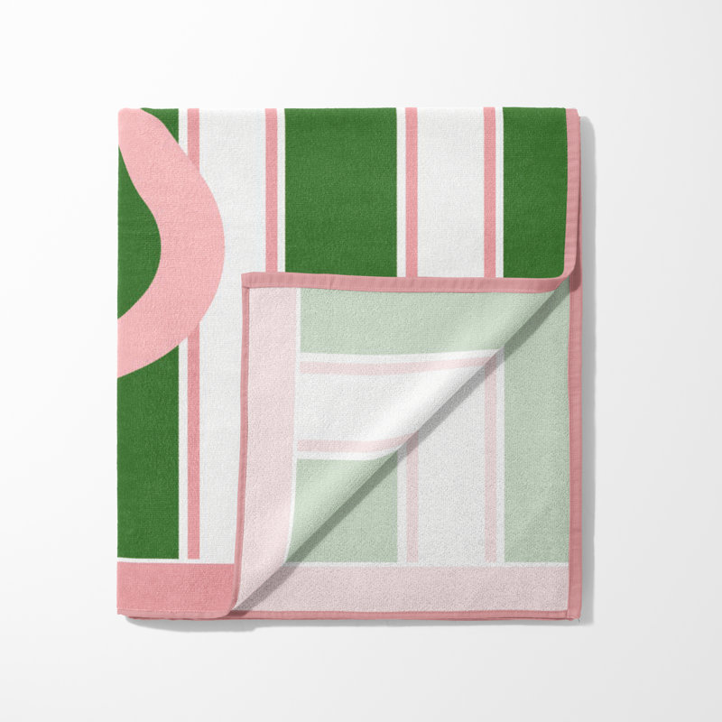 Jonathan Adler Flamingo Beach Towel
