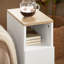 20cm W Manufactured Wood Bedside Table-1507000664