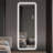Taz Frameless Lighted Full Length Mirror,Wall Mounted Mirror with Light for Bedroom,explosion-proof glass