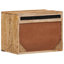 40cm W Solid Wood Bedside Table